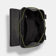 Load image into Gallery viewer, COACH TRACK BACKPACK IN SIGNATURE WITH CAMO PRINT AND COACH PATCH CC016 IN OLIVE GREEN MULTI
