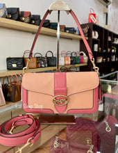 Load image into Gallery viewer, COACH GEORGIE SHOULDER BAG IN COLORBLOCK C8607 IN TAFFY MULTI
