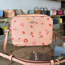 Load image into Gallery viewer, COACH MINI CAMERA BAG WITH MYSTICAL FLORAL PRINT C8699 IN FADED BLUSH MULTI
