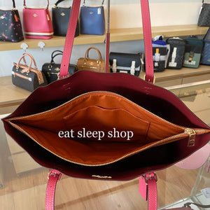 COACH MOLLIE TOTE 1671 IN IM/STRAWBERRY HAZE