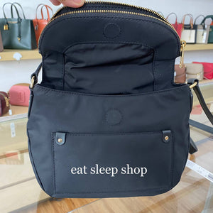 MARC JACOBS MINI NATASHA NYLON CROSSBODY M0012909-001 IN BLACK