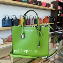 Load image into Gallery viewer, MARC JACOBS MINI GRIND TOTE BAG IN PERIDOT
