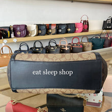 Load image into Gallery viewer, COACH KRISTY SHOULDER BLOCKED SIGNATURE C6831 IN KHAKI BROWN MULTI
