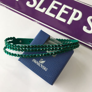 SWAROVSKI BRACELET SLAKE POWER COLLECTION 5511700 IN GREEN (5760779944089)
