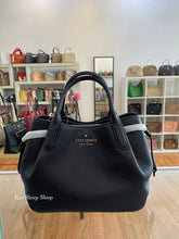 Load image into Gallery viewer, KATE SPADE DUMPLING SMALL SATCHEL IN BLACK
