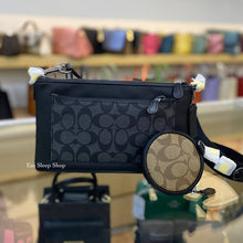 Load image into Gallery viewer, COACH HOLDEN CROSSBODY IN SIGNATURE CANVAS C5598 IN CHARCOAL BLACK MULTI
