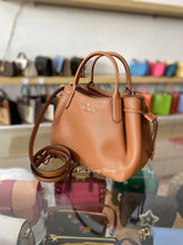 Load image into Gallery viewer, KATE SPADE DUMPLING SMALL SATCHEL IN WARM GINGERBREAD
