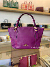 Load image into Gallery viewer, COACH KACEY SATCHEL LEATHER C6229 IN DARK MAGENTA
