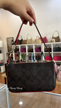 Load image into Gallery viewer, COACH NOLITA 19 IN SIGNATURE CANVAS C3308 IN BROWN RED
