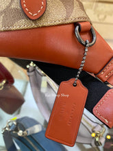 Load image into Gallery viewer, COACH X PEANUTS WARREN BELT BAG SIGNATURE WITH PATCHES CE541 IN KHAKI MULTI
