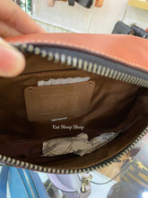 Load image into Gallery viewer, COACH X PEANUTS WARREN BELT BAG SIGNATURE WITH PATCHES CE541 IN KHAKI MULTI
