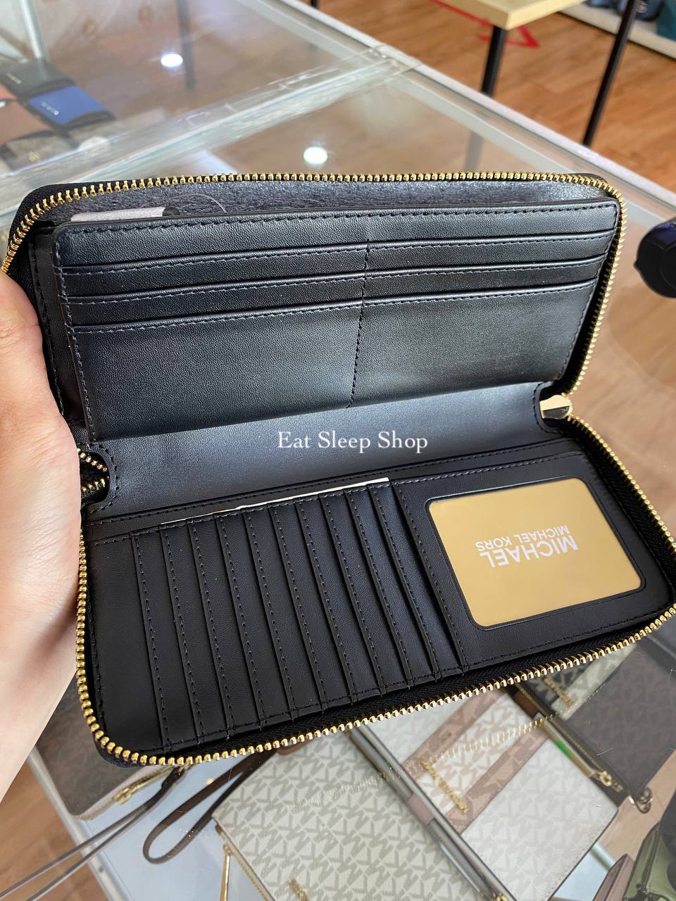 Michael kors large travel continental wallet Clearance