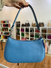 Load image into Gallery viewer, COACH TERI SHOULDER BAG CC321 IN SV/PACIFIC BLUE
